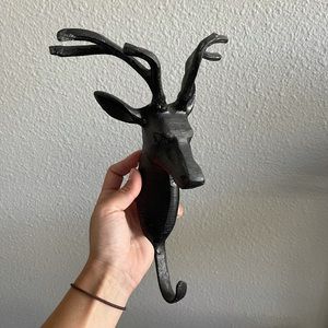 Deer wall hook